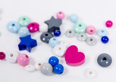 Babyfanshop Schnullerkette Materialien Perlen